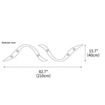 Shadow Dart Chandelier