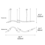 Shadow Dart Chandelier