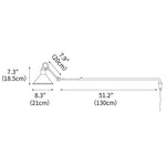 Versa Glide G203 Wall Light