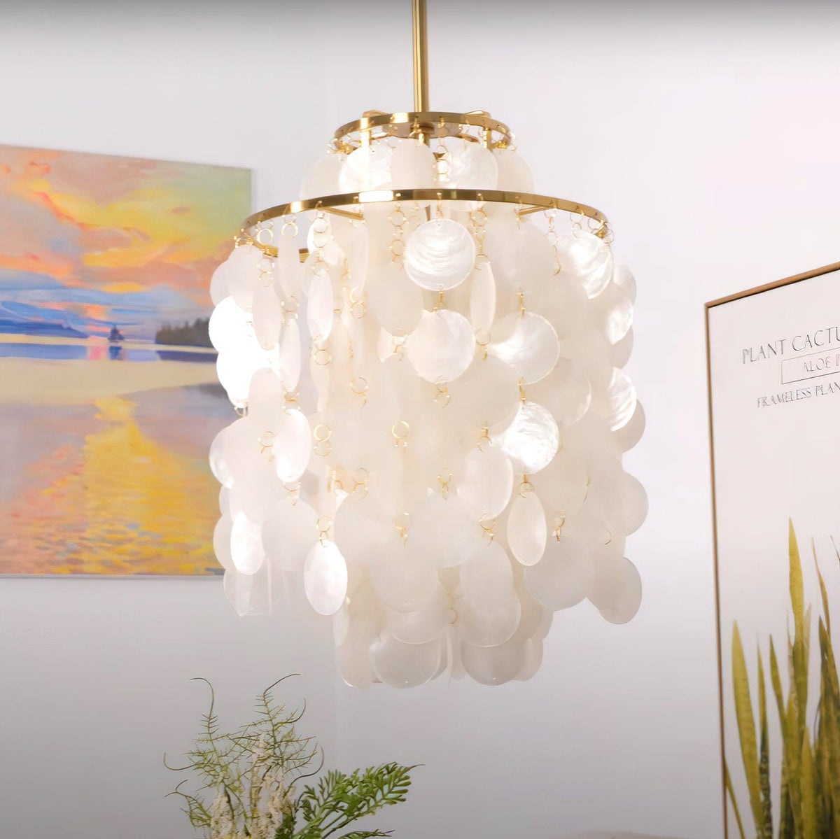Shell Chandelier