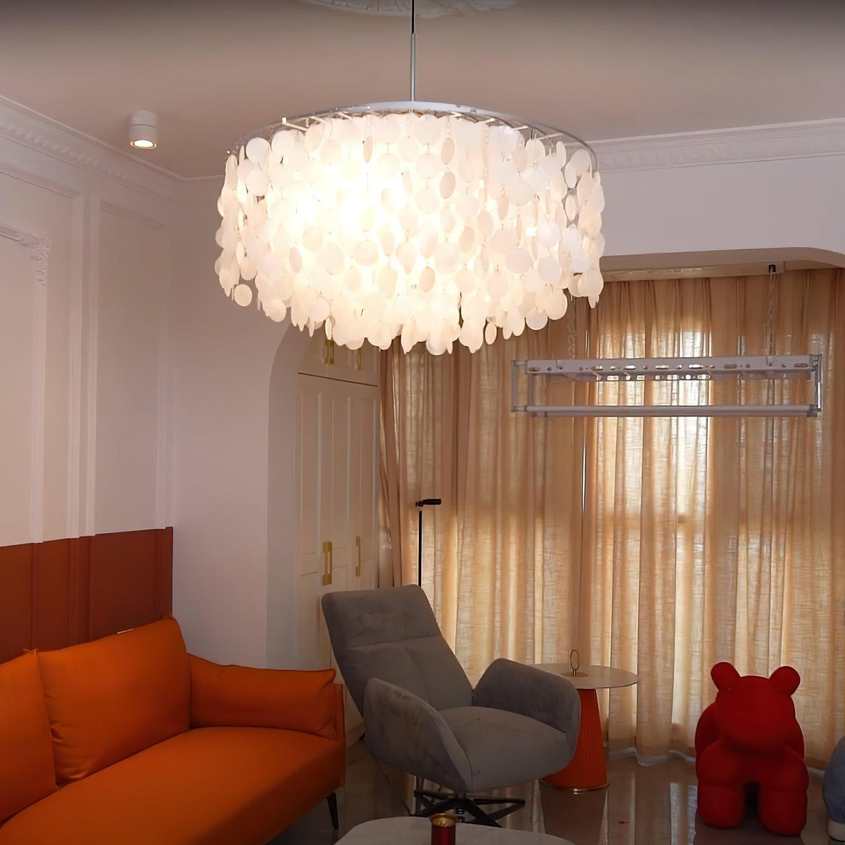 Shell Chandelier