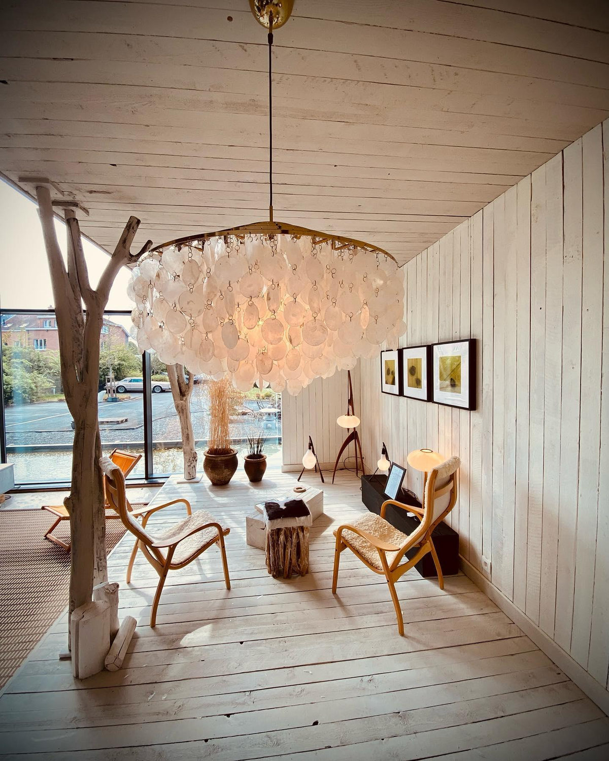 Shell Chandelier