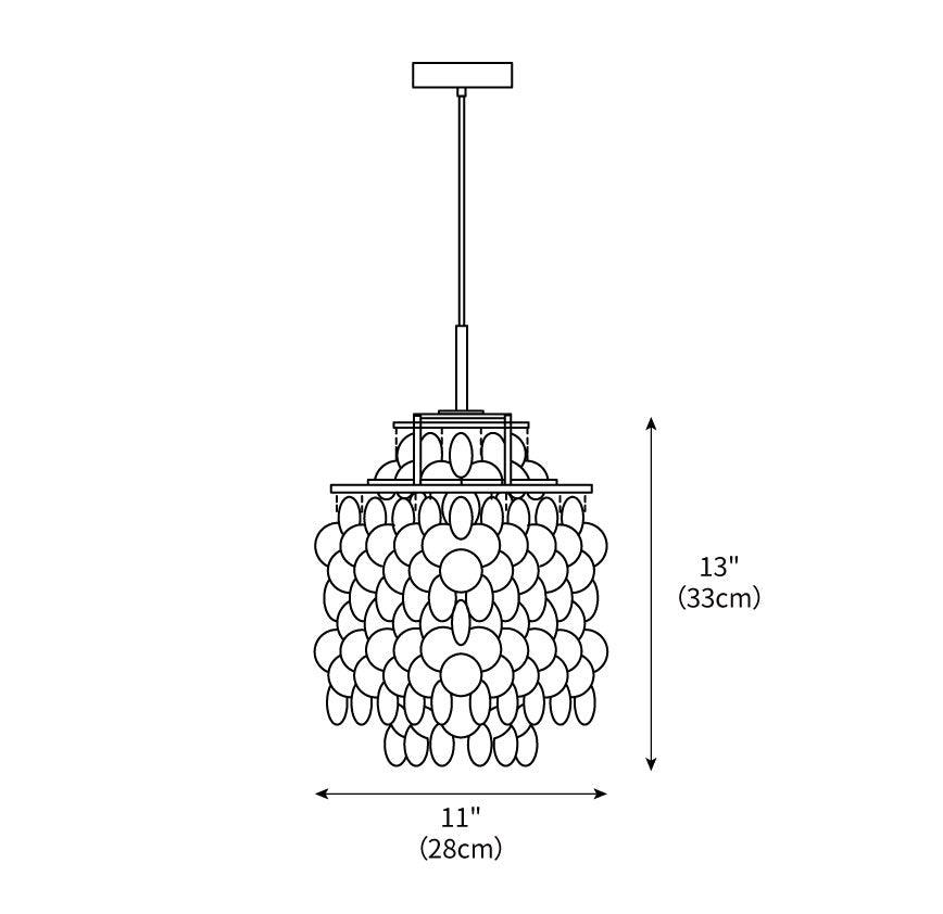 Shell Chandelier