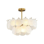 Shell Glass Chandelier