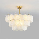 Shell Glass Chandelier