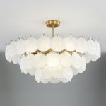 Shell Glass Chandelier