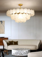 Shell Glass Chandelier