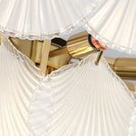 Shell Glass Chandelier