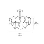 Shell Glass Chandelier