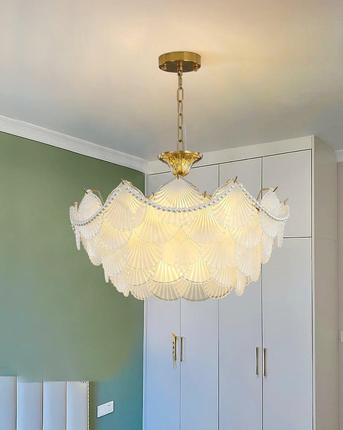 Shell Pearl Chandelier