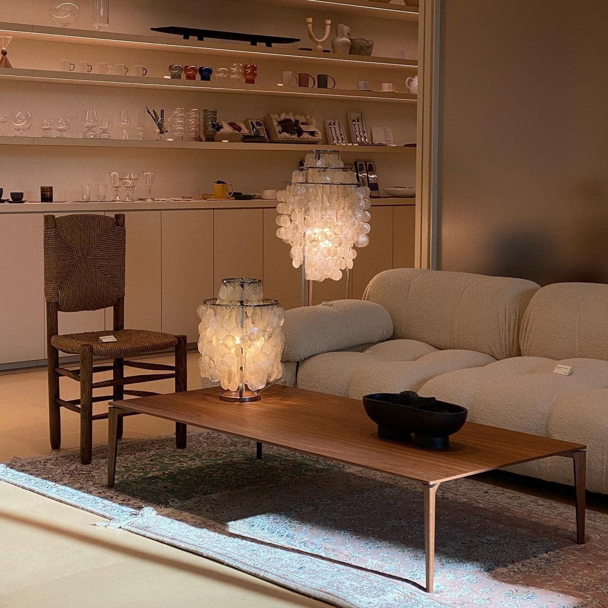 Shell Table Lamp 11.8"