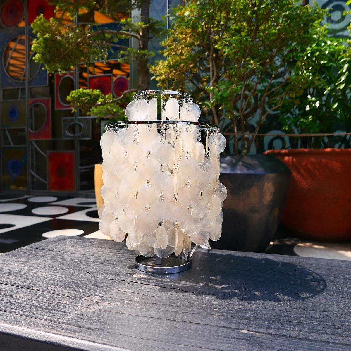 Shell Table Lamp 11.8"