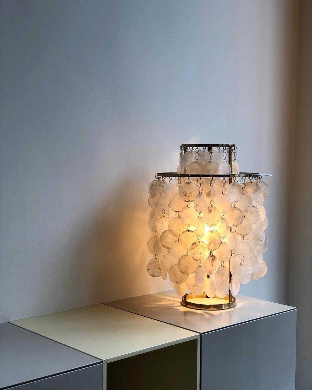 Shell Table Lamp 11.8"