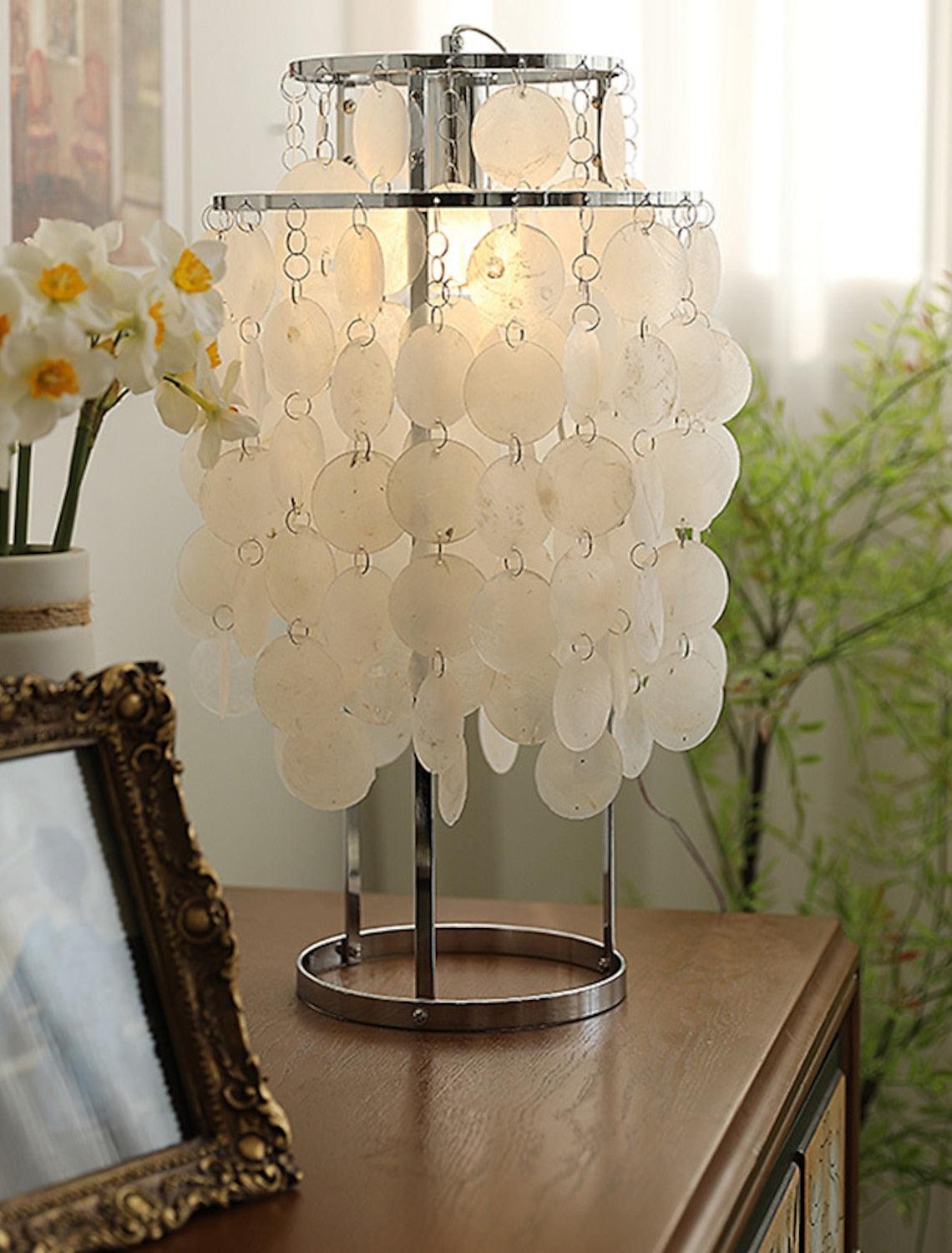 Shell Table Lamp 11.8"