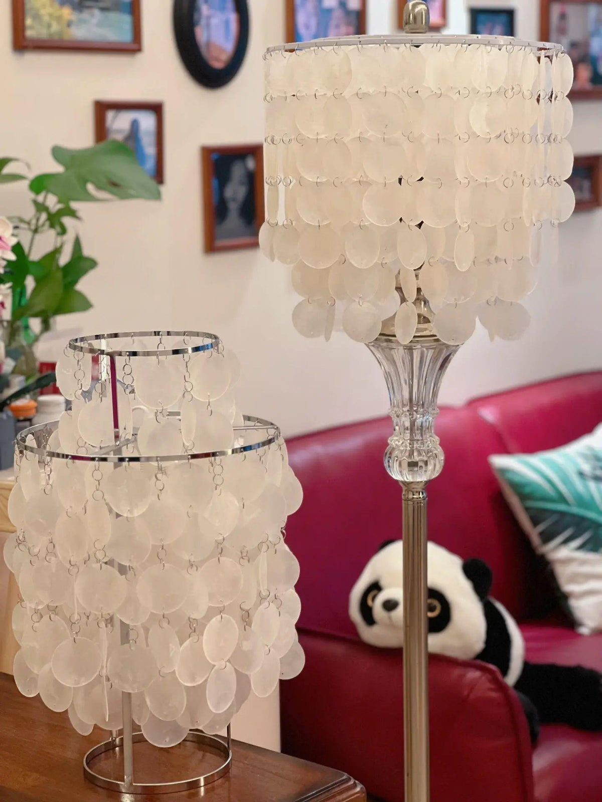 Shell Table Lamp 11.8"