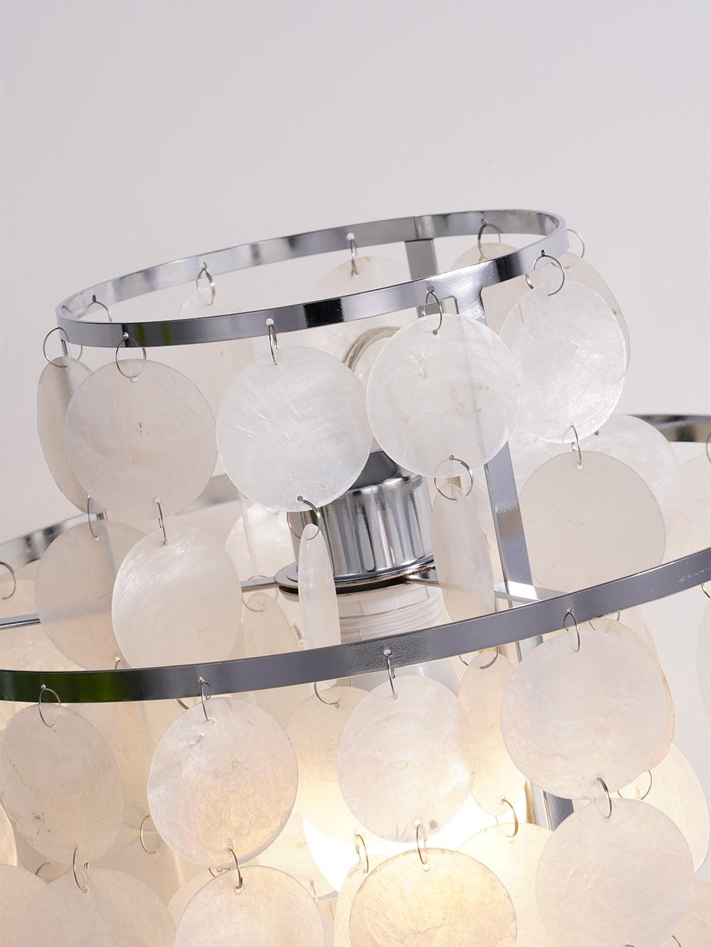 Shell Table Lamp 11.8"