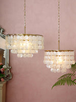 Shell Wind Chime Chandelier