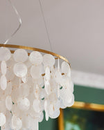 Shell Wind Chime Chandelier