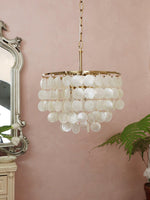 Shell Wind Chime Chandelier