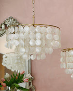 Shell Wind Chime Chandelier