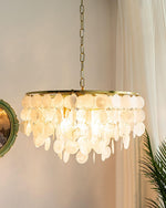 Shell Wind Chime Chandelier