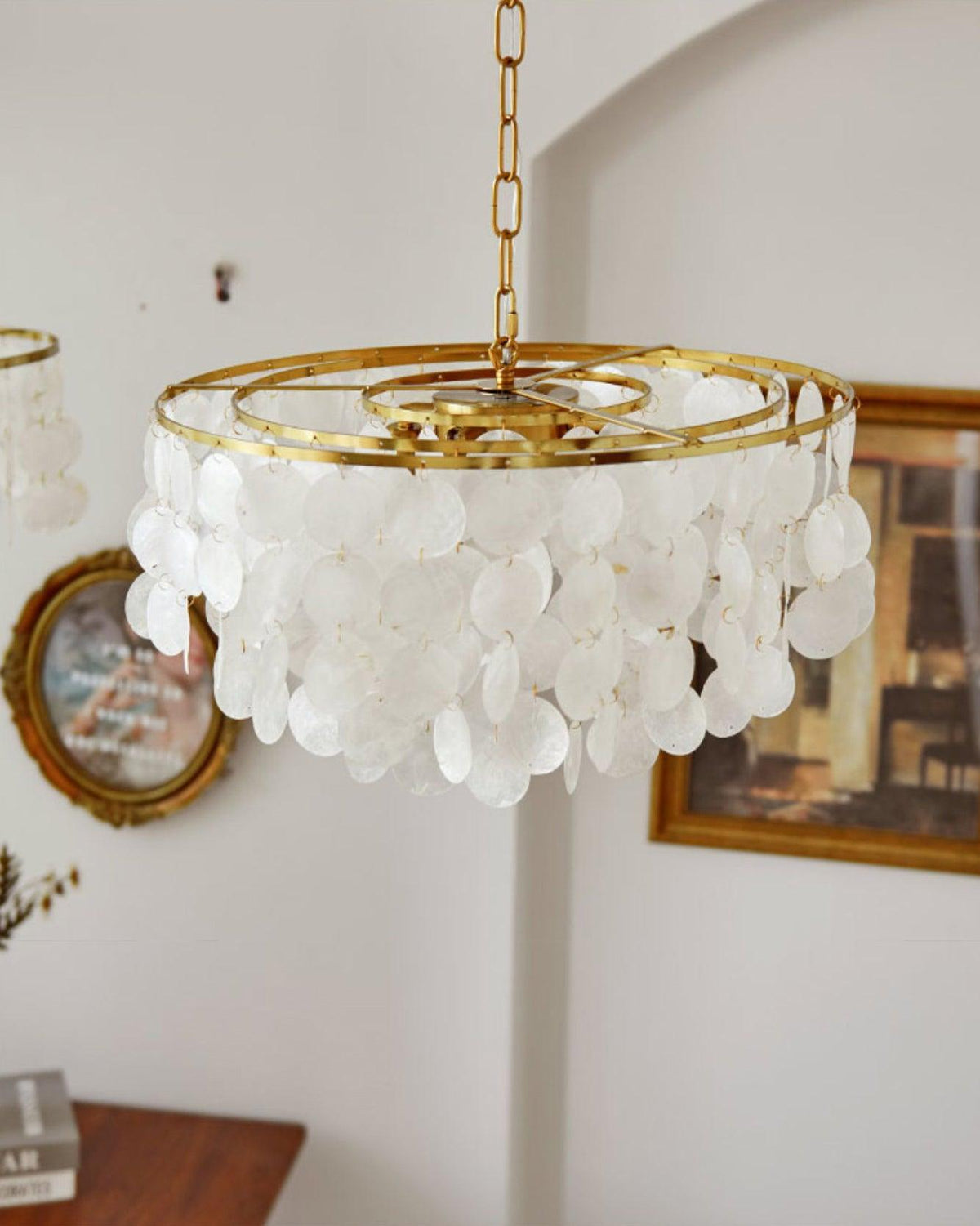 Shell Wind Chime Chandelier
