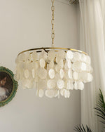 Shell Wind Chime Chandelier