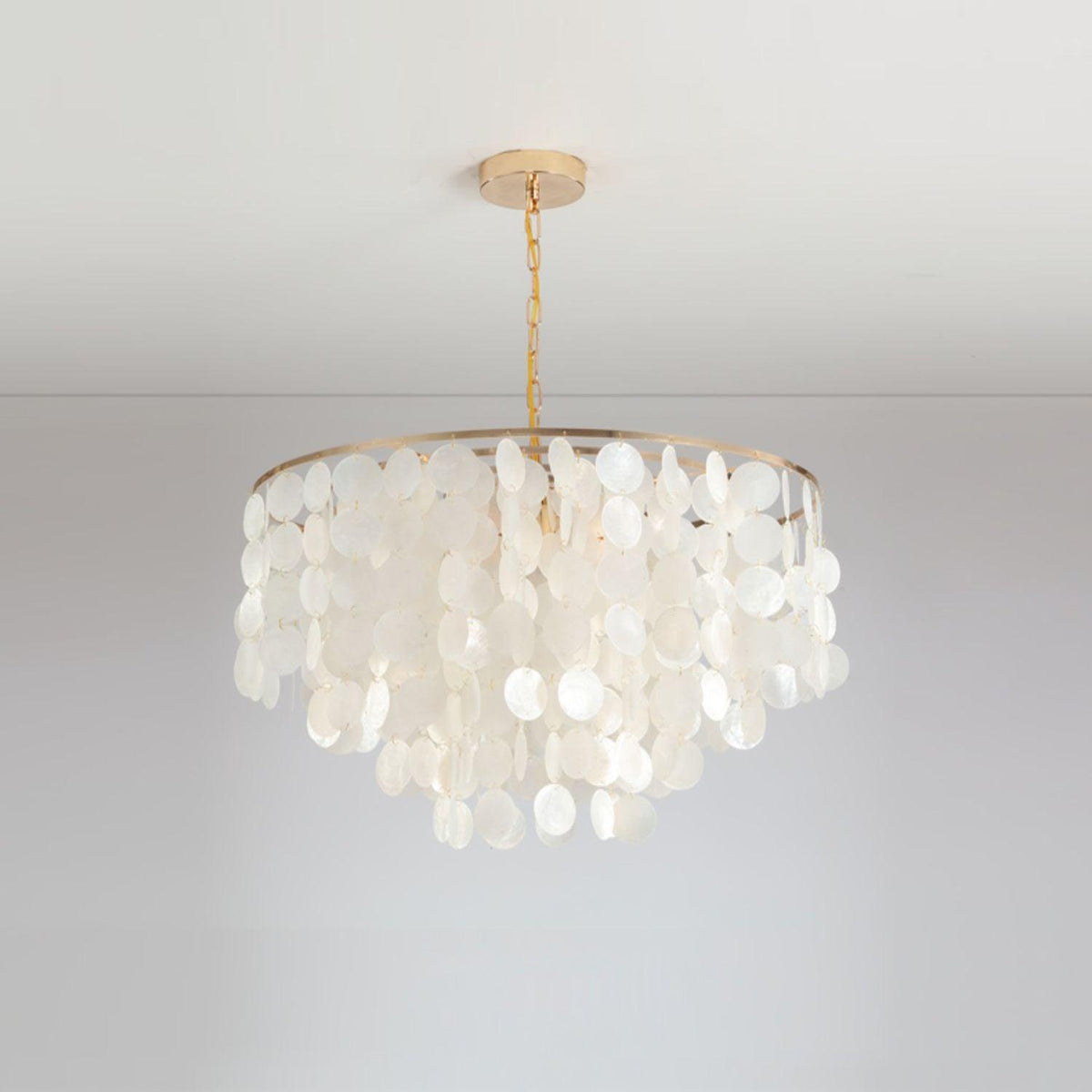 Shell Wind Chime Chandelier