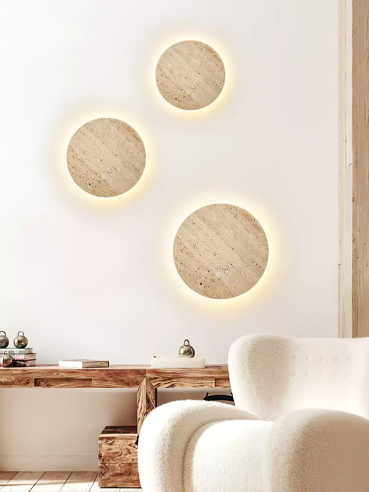 Siena Travertine Wall Light