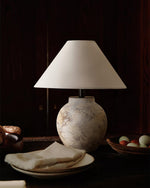 Sierra Clay Table Lamp 15.7"
