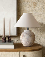 Sierra Clay Table Lamp 15.7"
