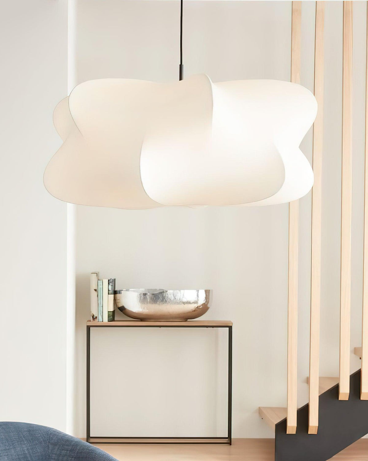 Silk Drum Pendant Light 19.7"