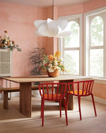 Silk Drum Pendant Light 19.7"