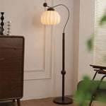 Silk Globe Floor Lamp 11.8"