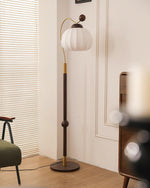 Silk Globe Floor Lamp 11.8"