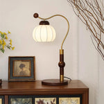 Silk Globe Table Lamp 7.9"