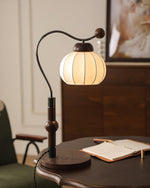 Silk Globe Table Lamp 7.9"