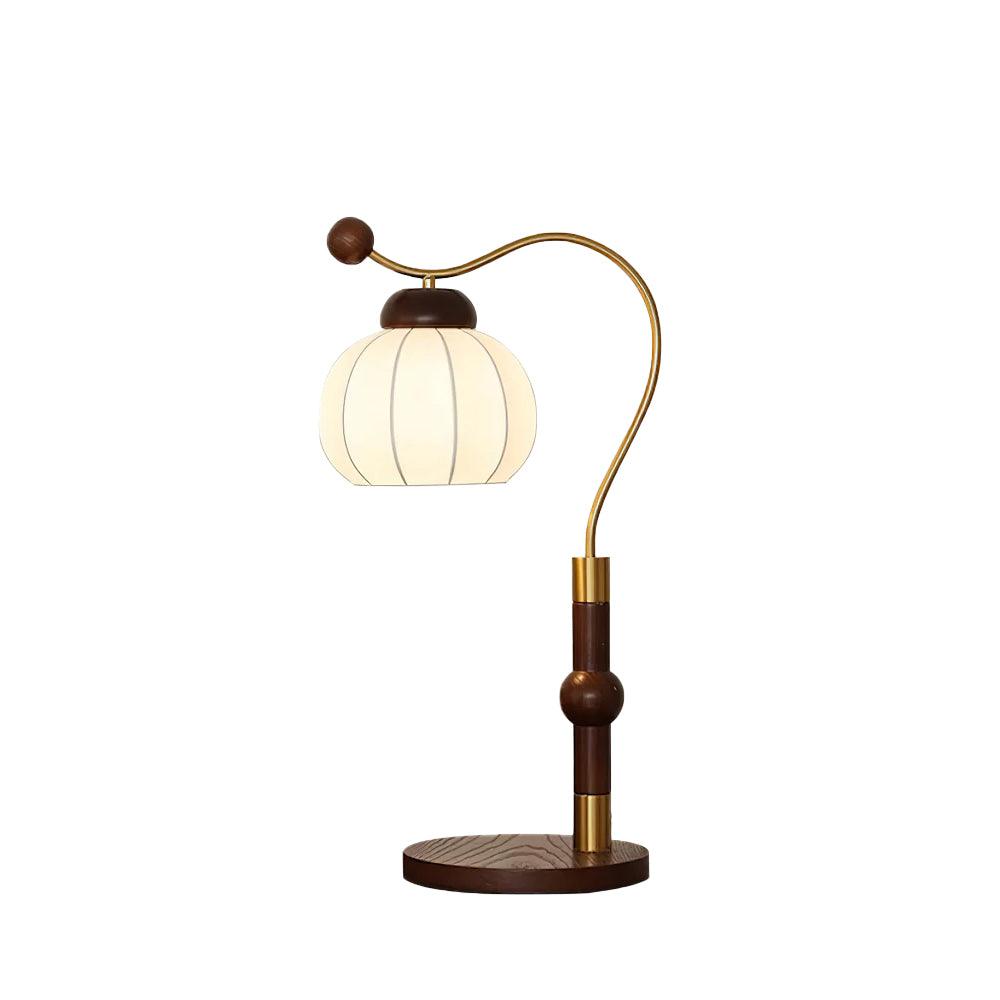 Silk Globe Table Lamp 7.9"