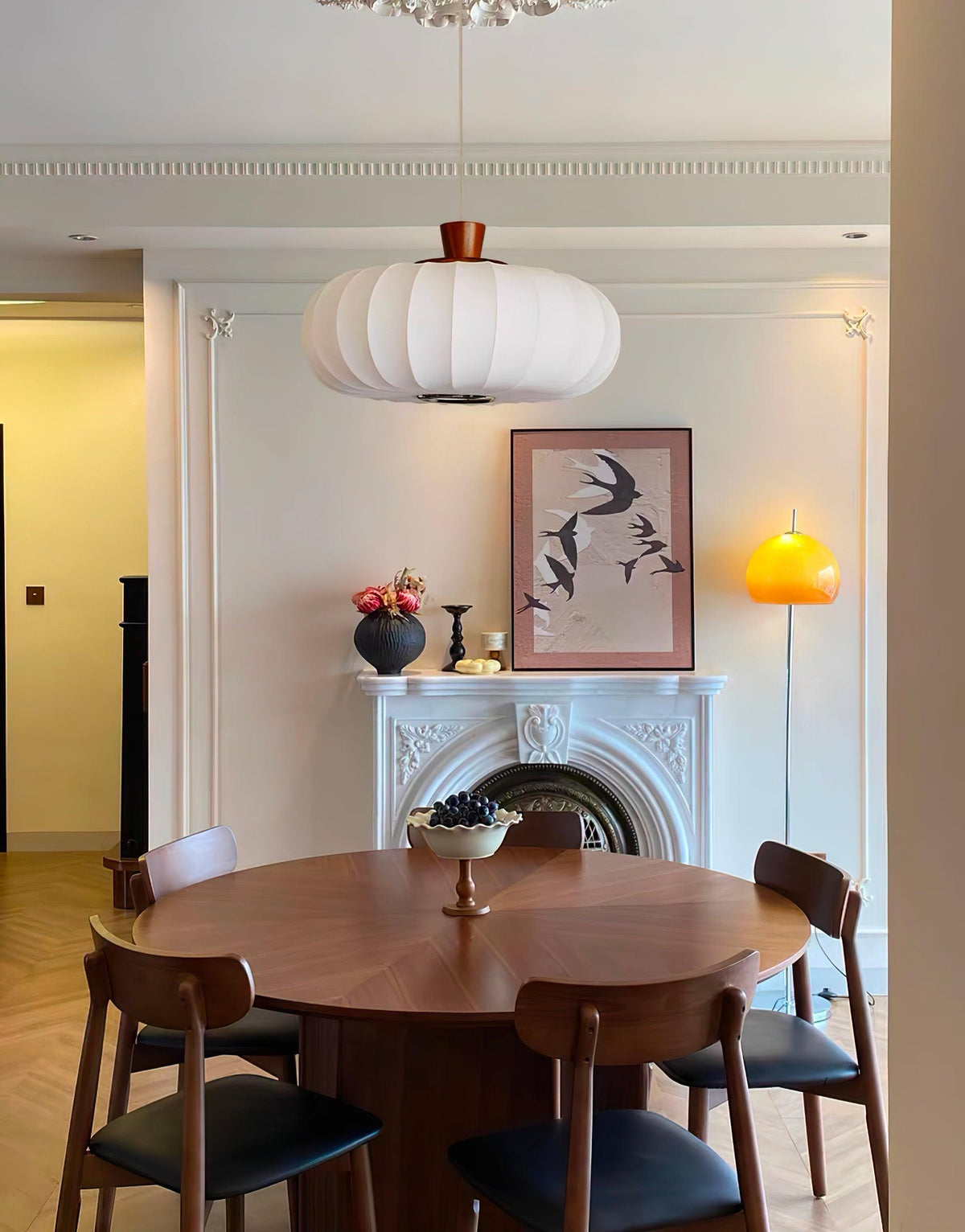 Silk Lantern Pendant Light 19.7"