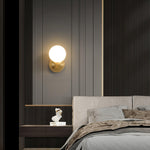 Single Globe Wall Light