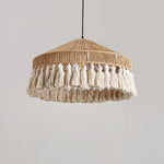 Small Bamboo Hat Pendant Lamp