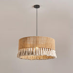 Small Bamboo Hat Pendant Lamp