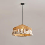 Small Bamboo Hat Pendant Lamp