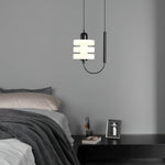 Small Nordic Glass Pendant Lamp 11.8"