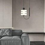Small Nordic Glass Pendant Lamp 11.8"