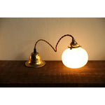 Small Retro Handmade Glass Pendant Light 5.1"