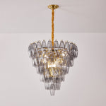 Smoke Gray Empire Chandelier