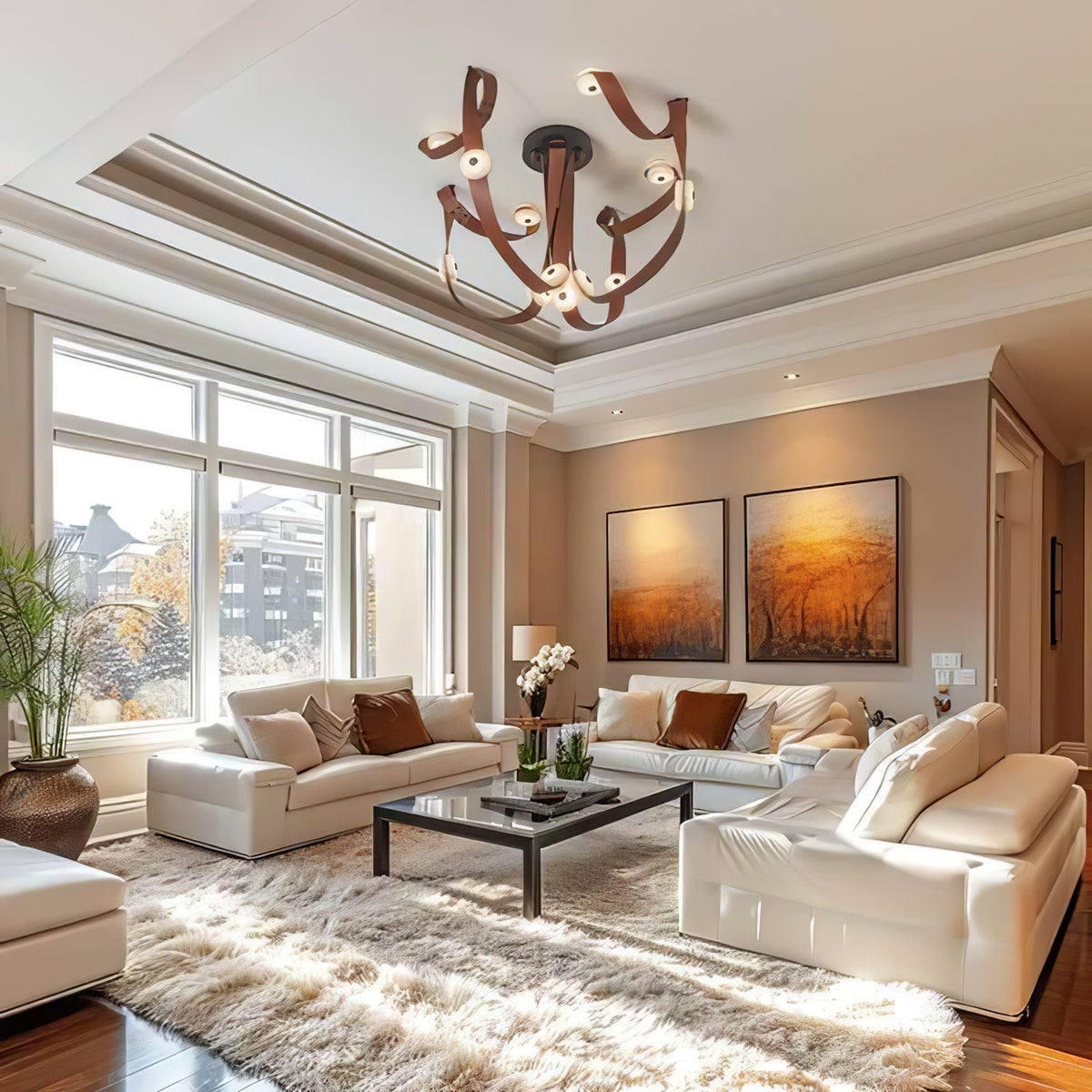 Snaps Alabaster Pendant Light