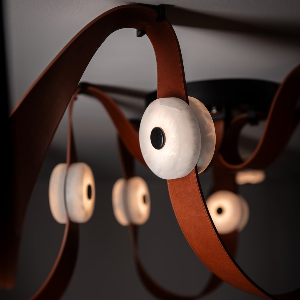 Snaps Alabaster Pendant Light