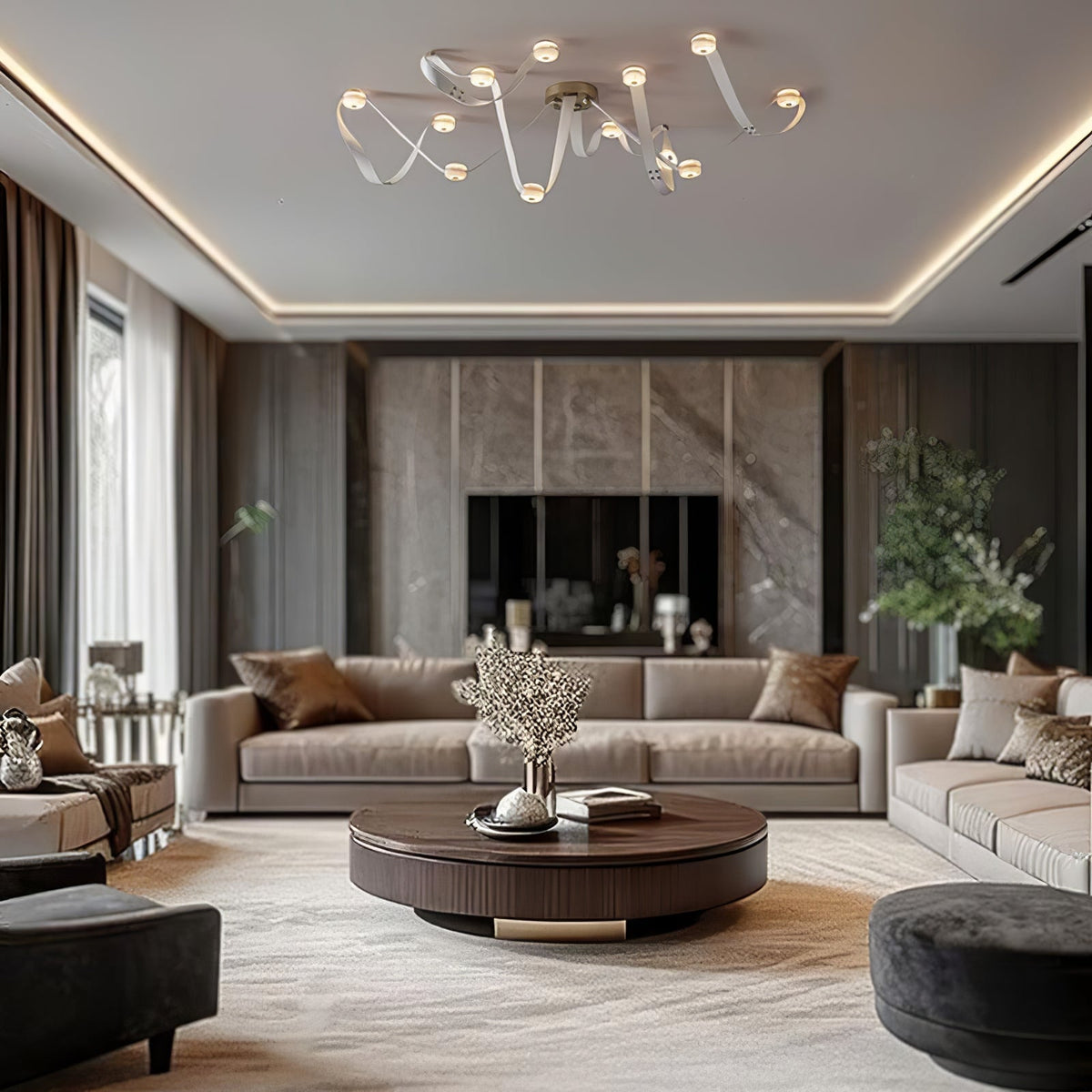 Snaps Alabaster Pendant Light